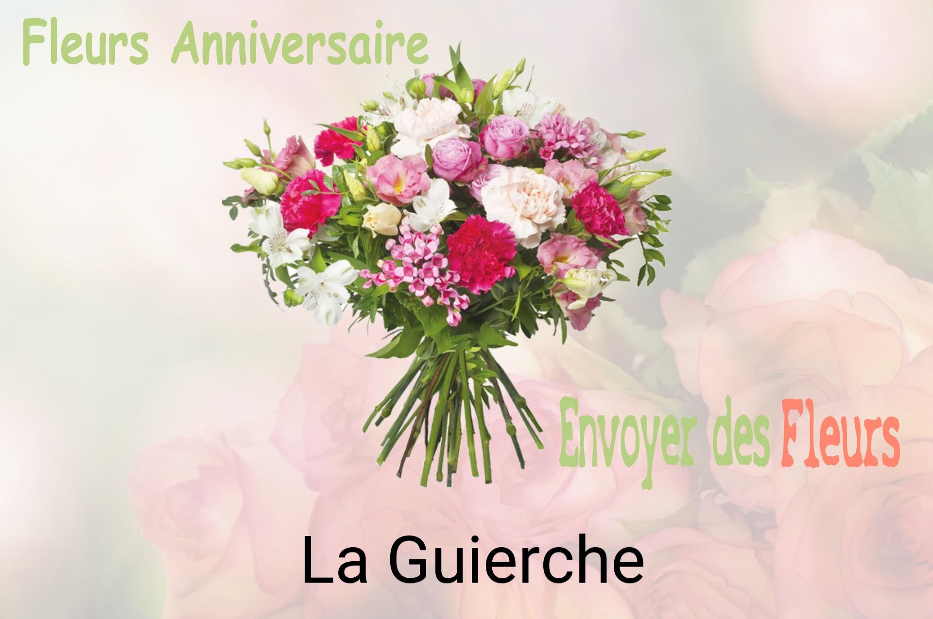 Bouquet de fleurs d’anniversaire livré à La Guierche
