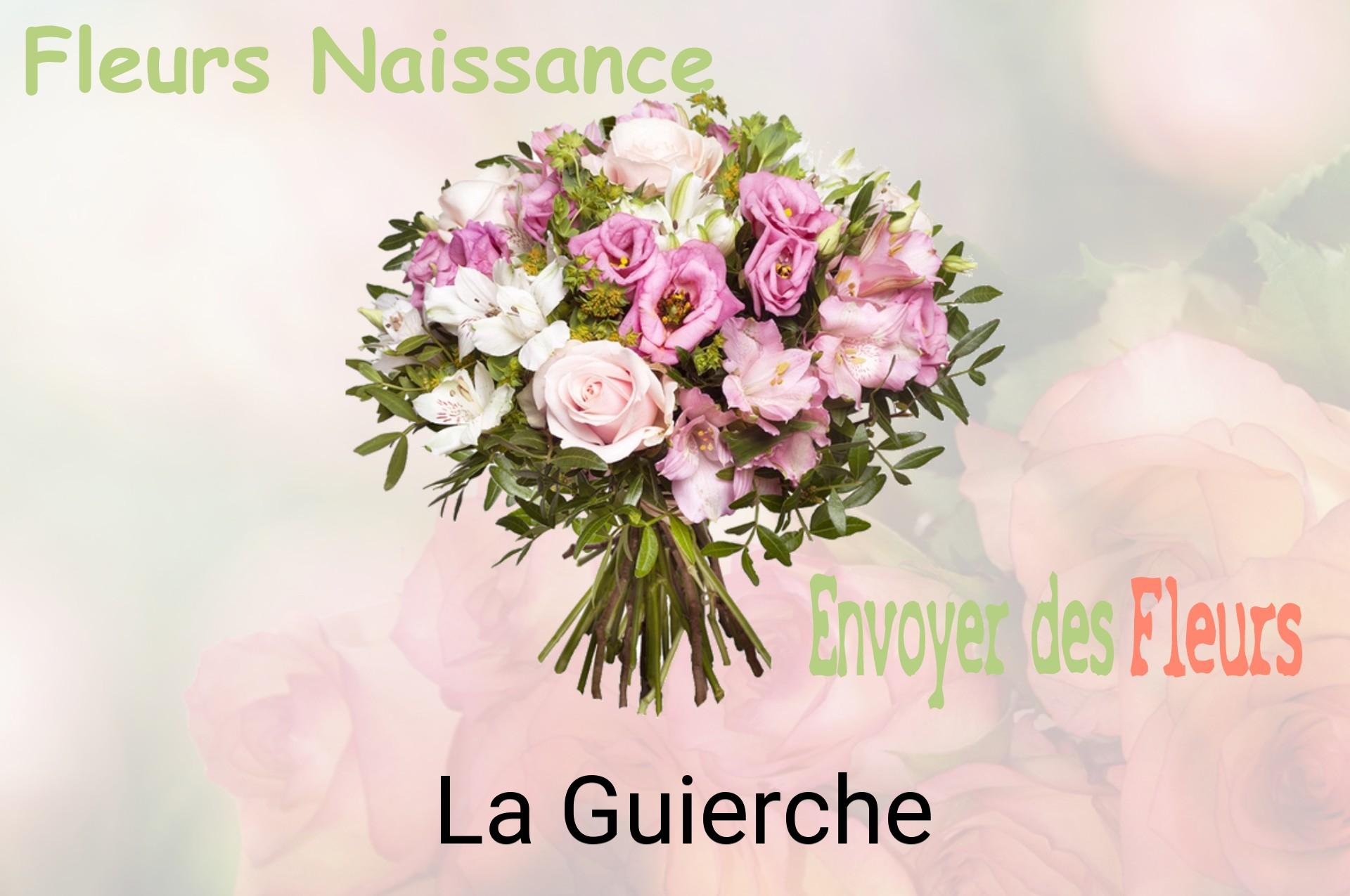 Bouquet de fleurs de naissance livré à La Guierche